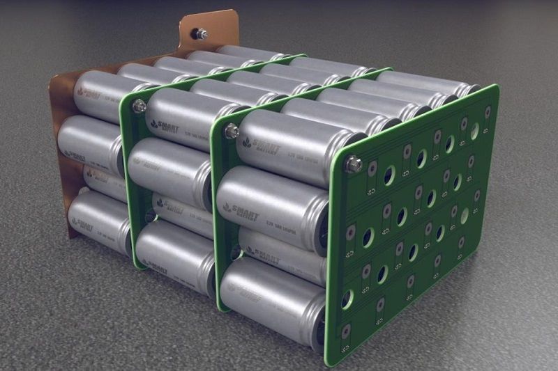 литий-ионная батарея на цилиндрических элементах