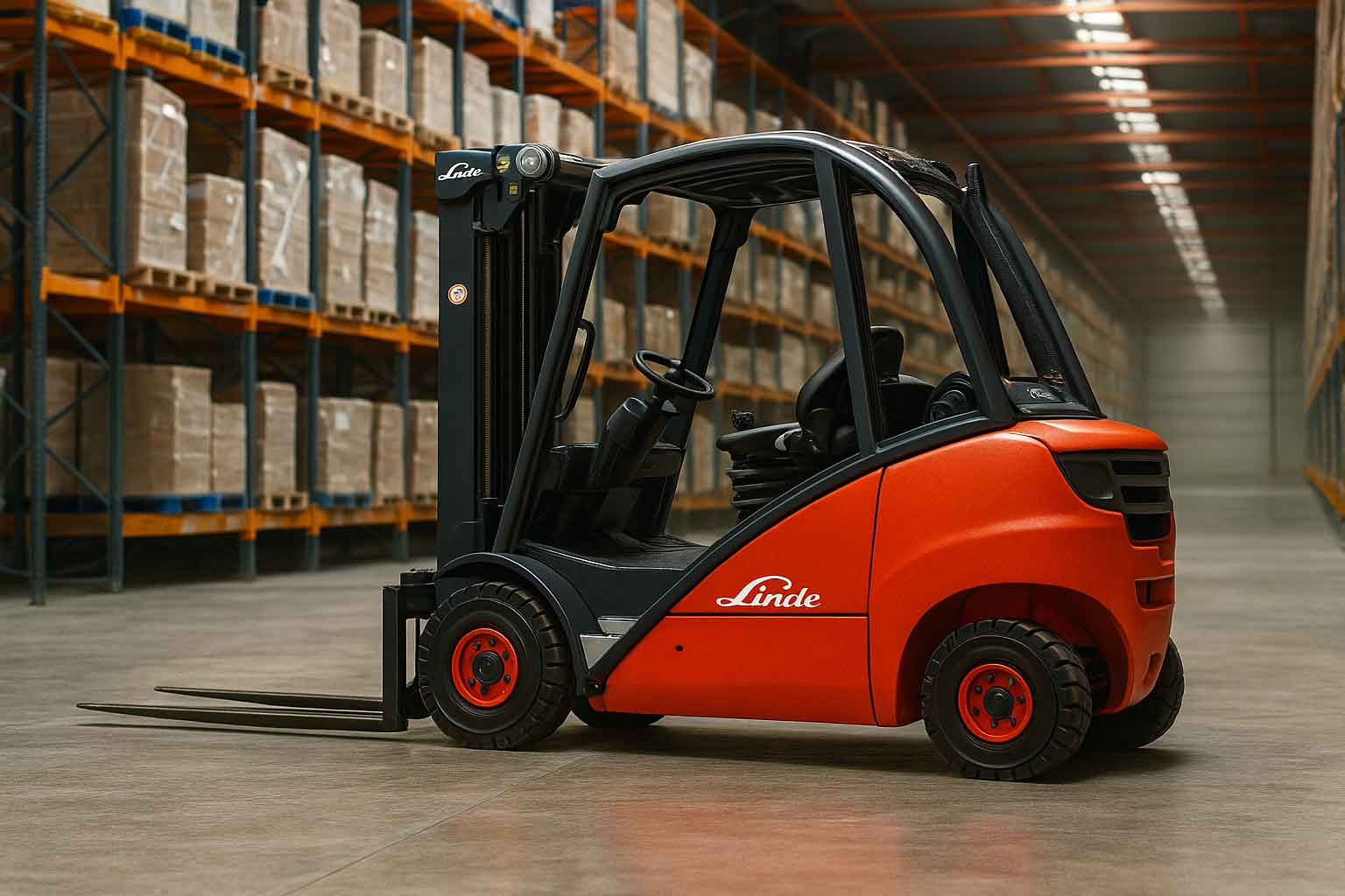 LINDE H25D: немецкий дизель, которому доверяют тяжёлую работу