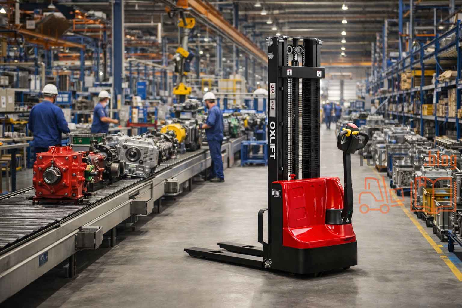 Штабелеры в машиностроении: скрытый инструмент, который ускоряет производство и снижает издержки
