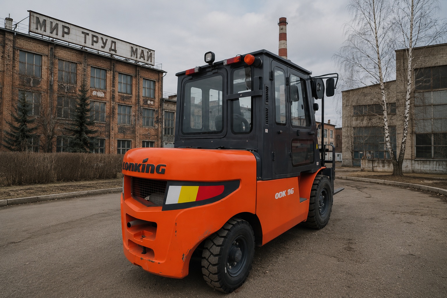 Вилочный погрузчик Lonking LG50DT с двигателем Mitsubishi S6S на складе