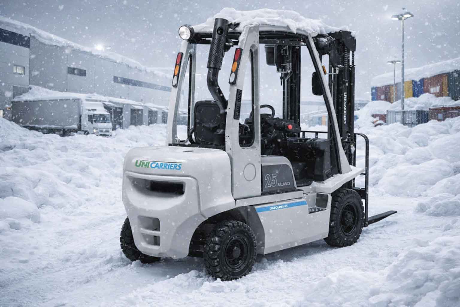 DX-25 от UniCarriers: дизельный погрузчик, рассчитанный на долгую дистанцию