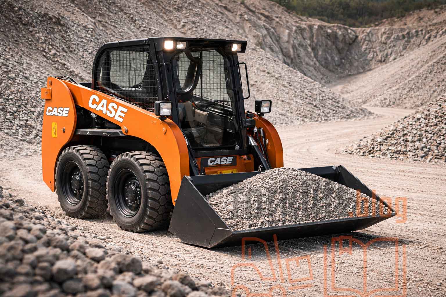 Городской боец стройплощадки: мини-погрузчик CASE SR130B