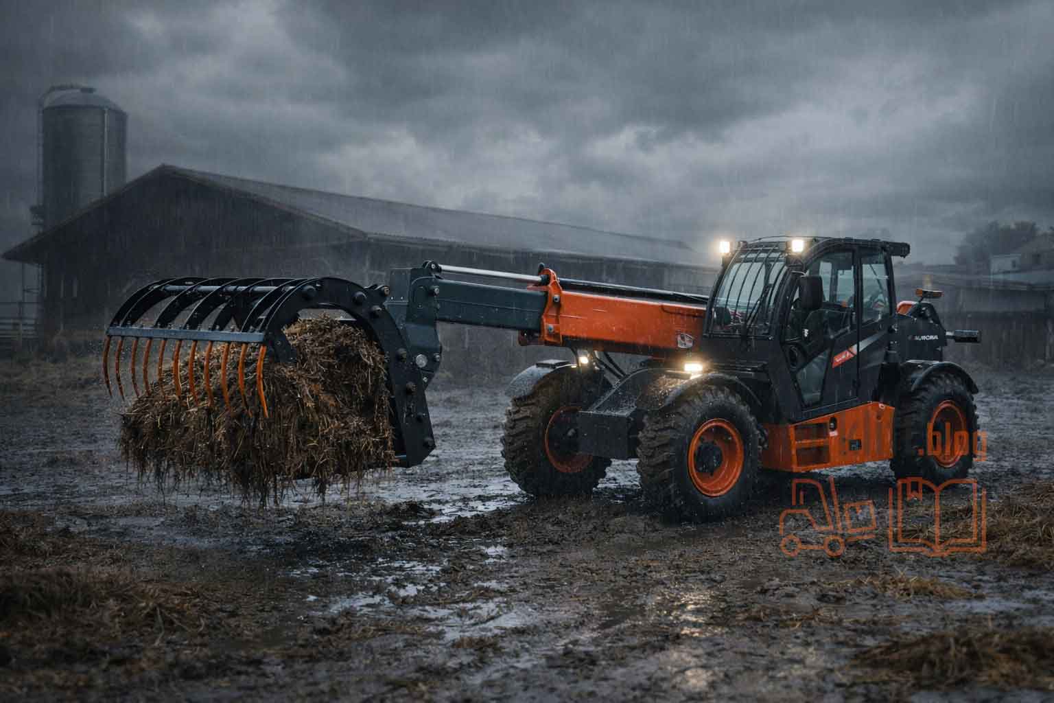 HELI 35THCJ09-CU/L - тяжёлая артиллерия в мире телескопических погрузчиков