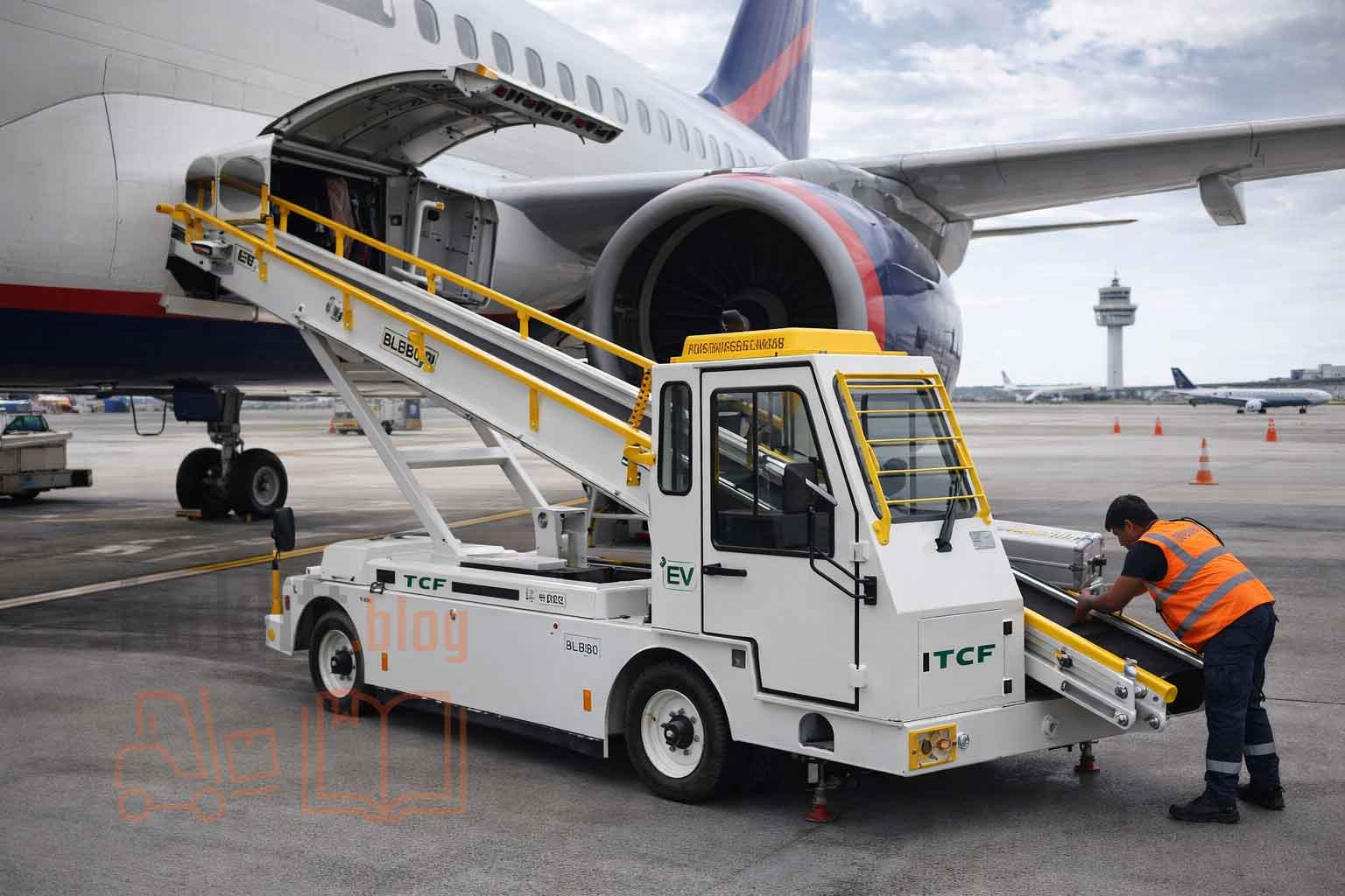 Ленточный конвейер для аэродрома TCF BLB80: больше движения, меньше простоев