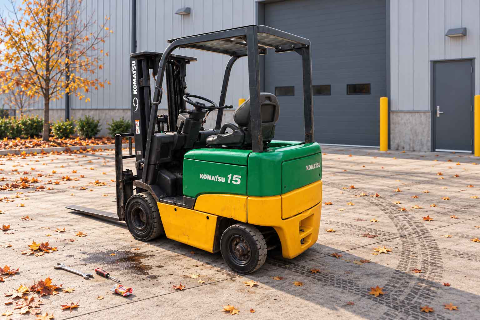 LiFePO4 51,2 В для Komatsu FB15EX: технический разбор реальной установки батареи 410 А·ч