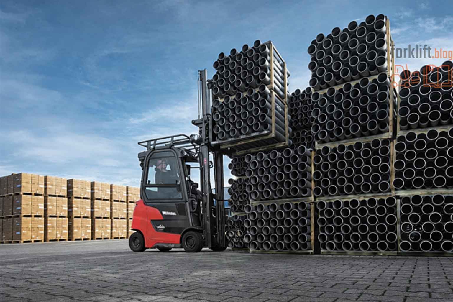 Новые электрические погрузчики Linde MH: ответ на вызовы по времени работы, пространству и безопасности