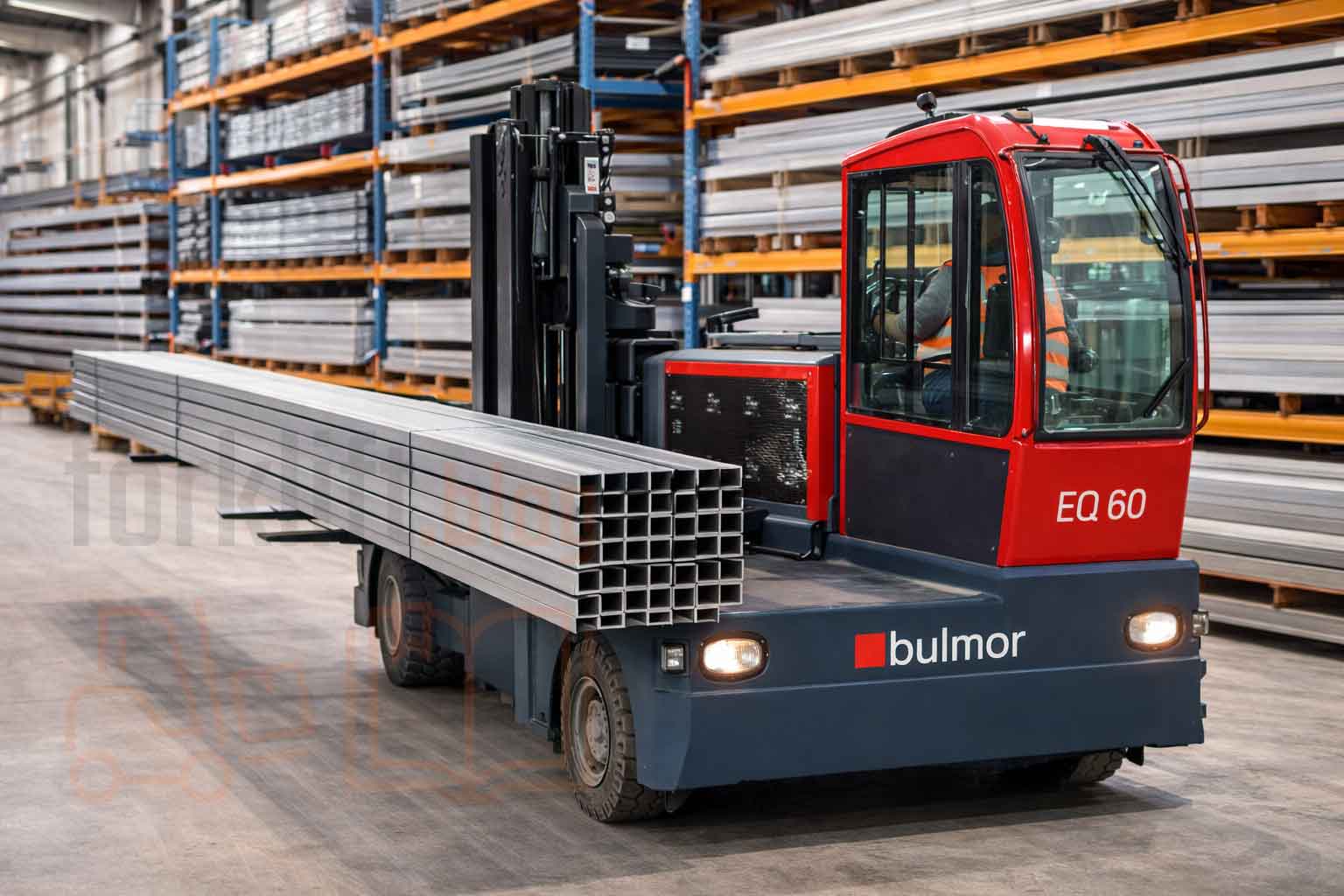 Стеллажи, металл и длинномер: где раскрывается Bulmor EQ 60