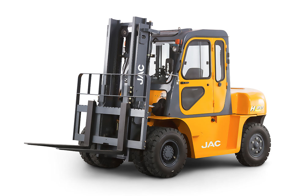 характеристики вилочного погрузчика JAC CPCD80H