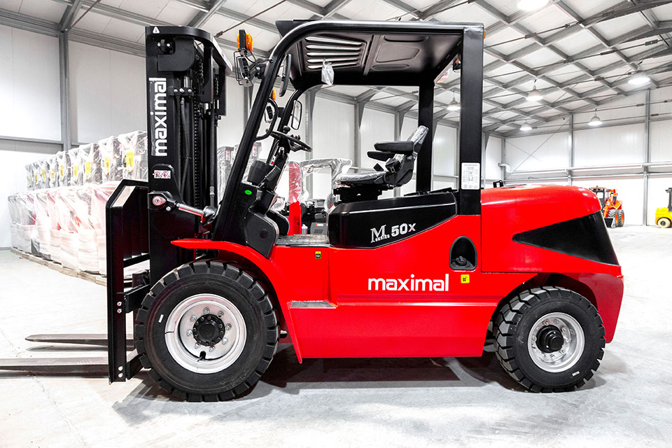 область применения погрузчика Maximal FD50