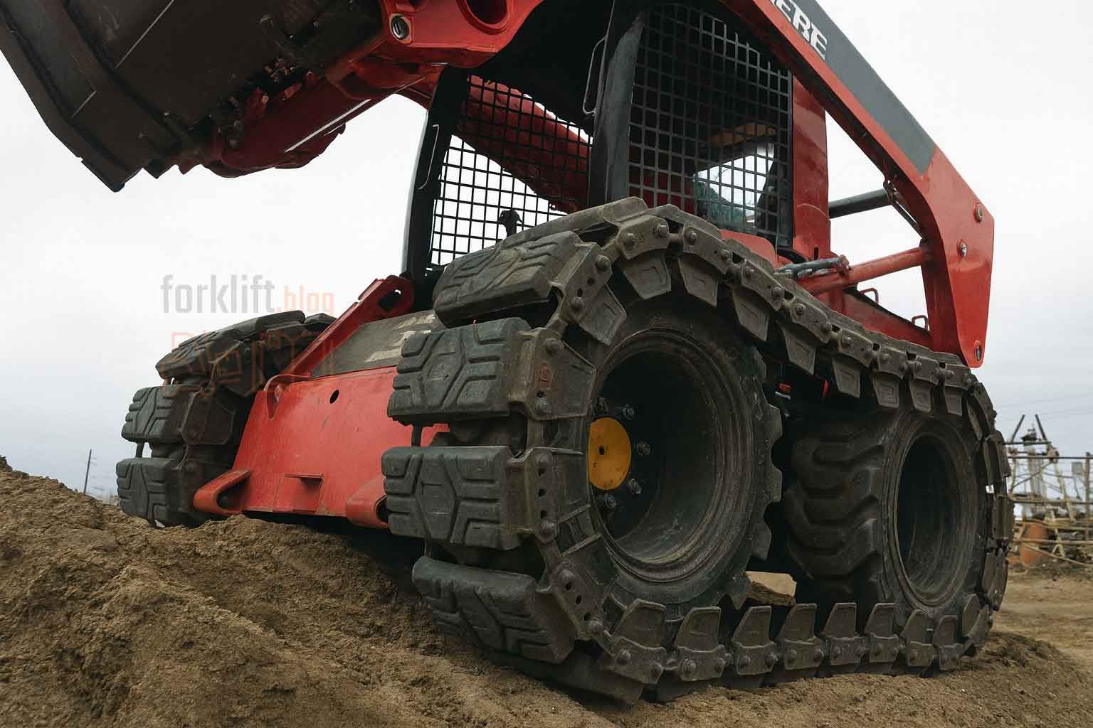 Уход за шинами и гусеницами мини-погрузчика: продлеваем ресурс и повышаем безопасность