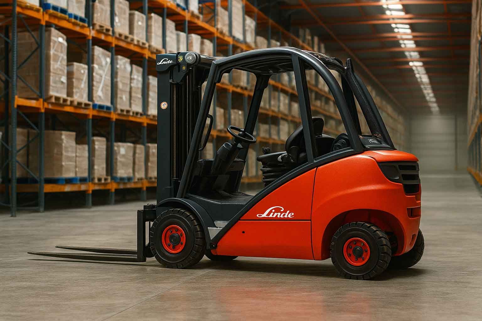 LINDE H25D: немецкий дизель, которому доверяют тяжёлую работу