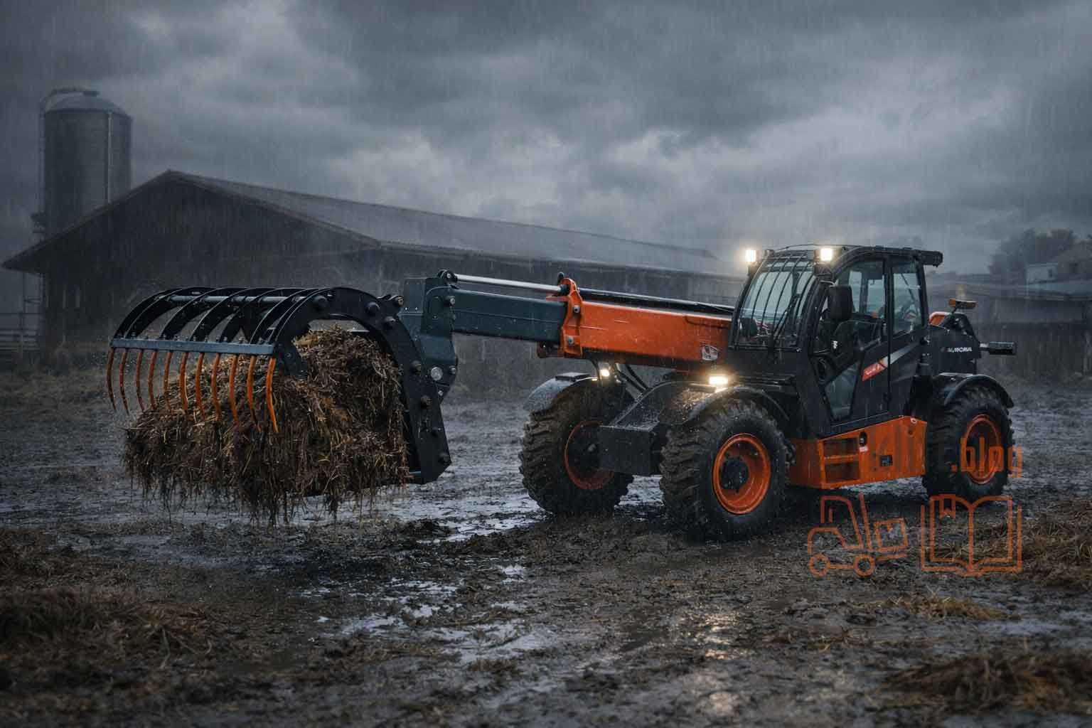 HELI 35THCJ09-CU/L - тяжёлая артиллерия в мире телескопических погрузчиков