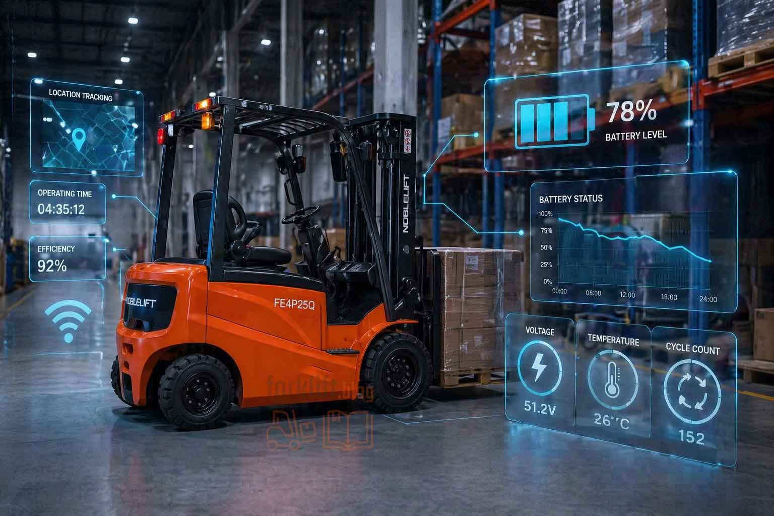 IoT и телематика аккумуляторов: как управлять зарядкой и ресурсом складской техники