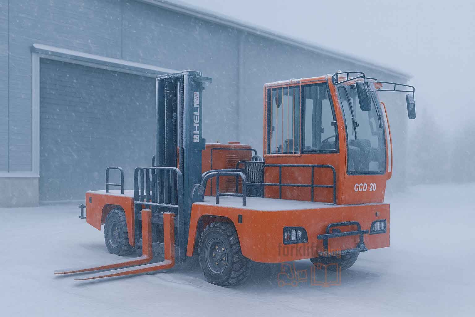 Подготовка к сезону: как «зимовать» на боковом погрузчике