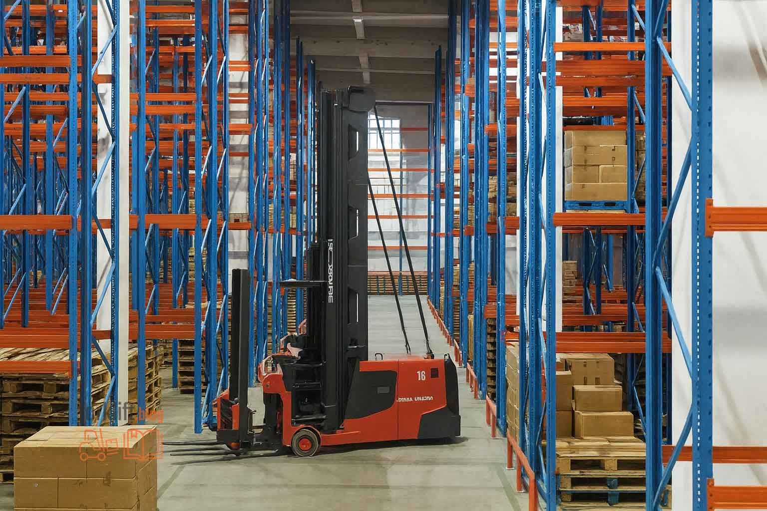 Mima MCC16: узкопроходный штабелёр, который пролезает туда, куда другие даже не мечтают