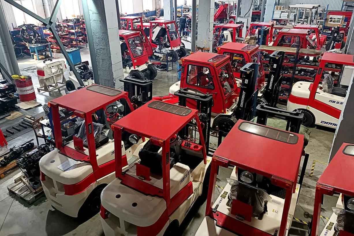 Новый производственный корпус ЧЗСА для выпуска вилочных погрузчиков тяжёлого класса