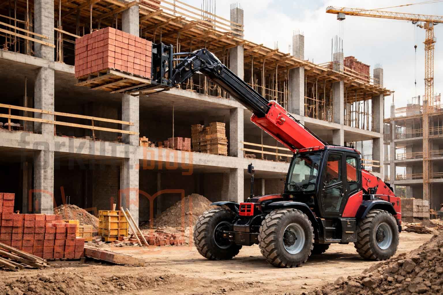 Не просто погрузчик: что умеет телескопический Heli 35THCJ13-CU/L