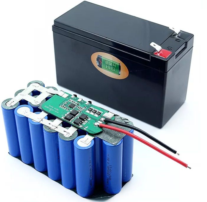 литий-ионная батарея 12в в разборе