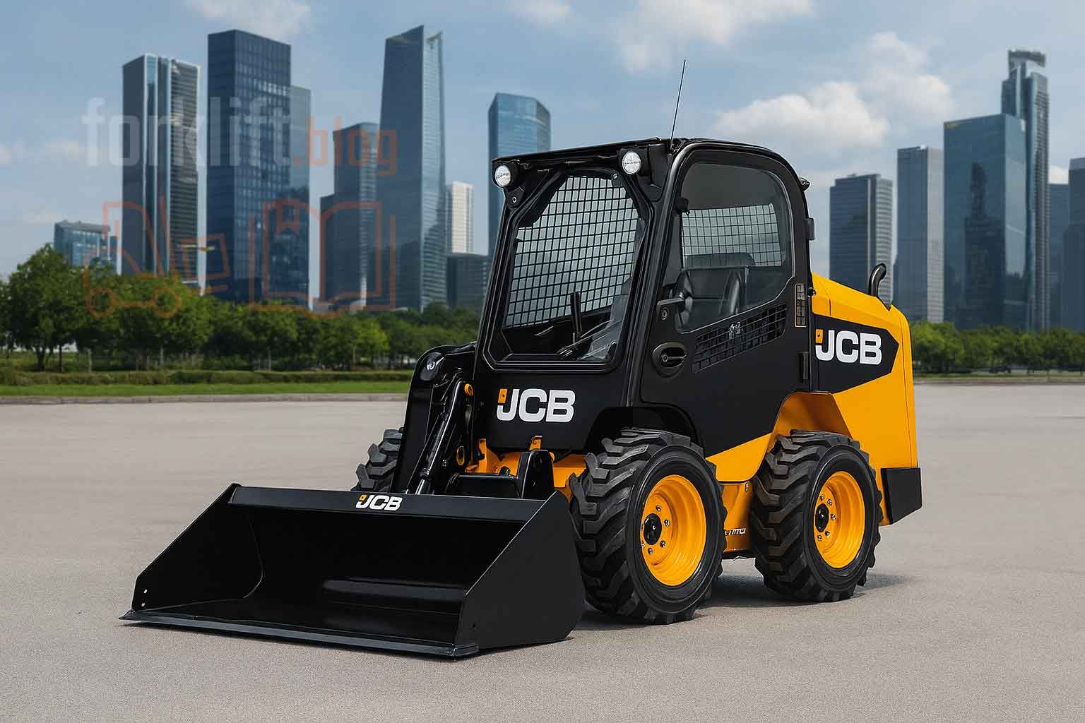 JCB 190 – мини-погрузчик с характером: обзор без прикрас