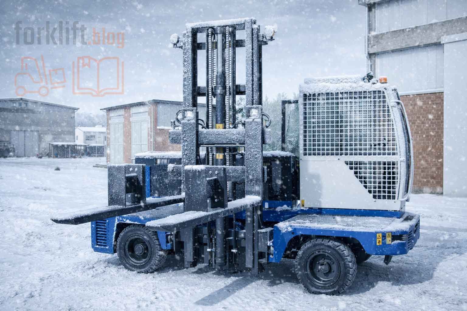 Дизельный боковой погрузчик: двигатель, топливная система и базовое обслуживание