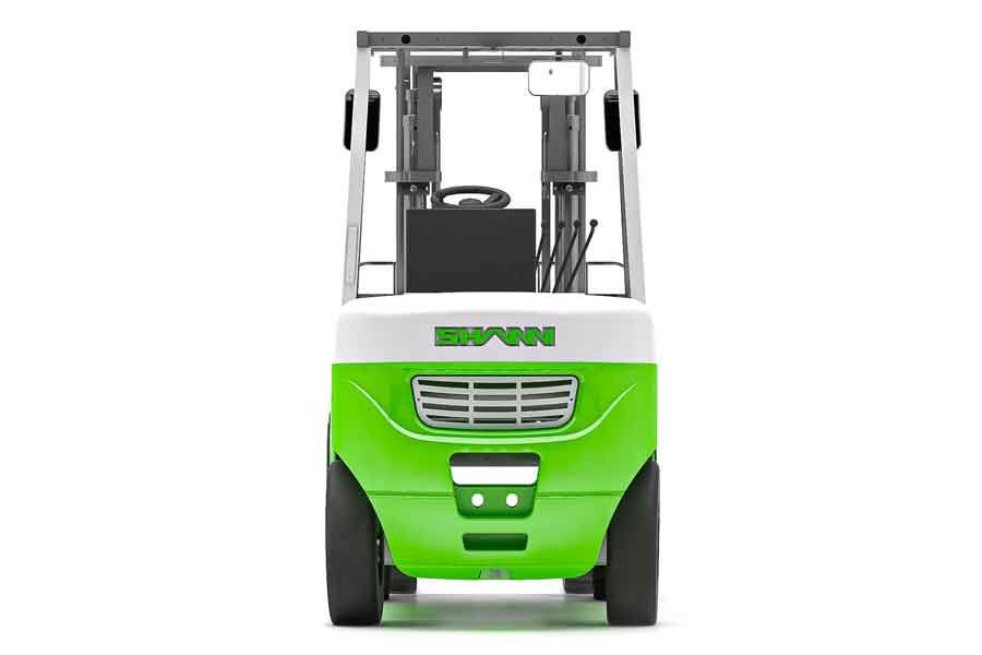 Электрический вилочный погрузчик SHANN в обзоре складской техники