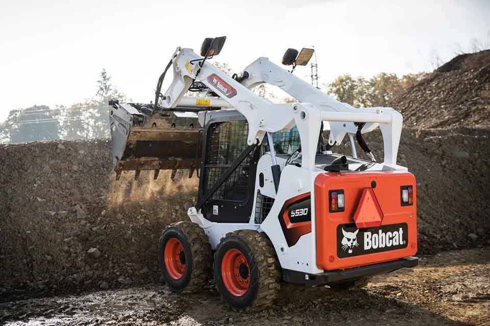 комфорт и эргономика погрузчика Bobcat S530
