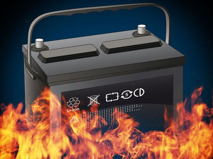 li-ion батарея мери защиты от пожара